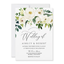 Champagne White Flowers Elegant Spring Wedding