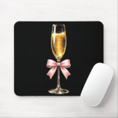 Champagne With Nk Bow For Women Luxurious New Year Muismat (Met muis)