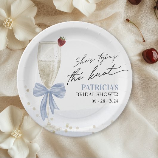 Champagne Ze gaat trouwen Bruidsmeisjesfeest Papieren Bordje