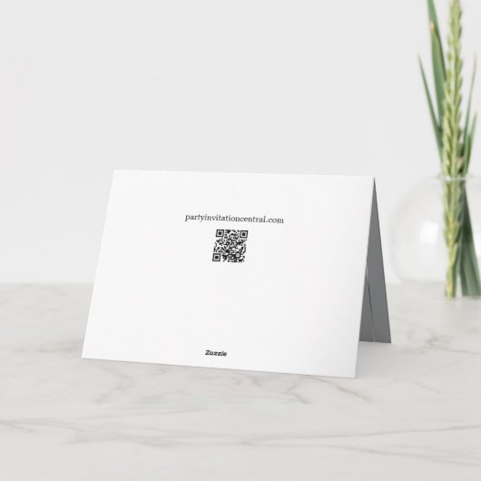 Champagne Zilveren Huwelijksjubileumkaarten 25 jaa Kaart (Achterkant)