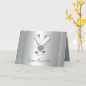 Champagne Zilveren Huwelijksjubileumkaarten 25 jaa Kaart (Gele Bloem)