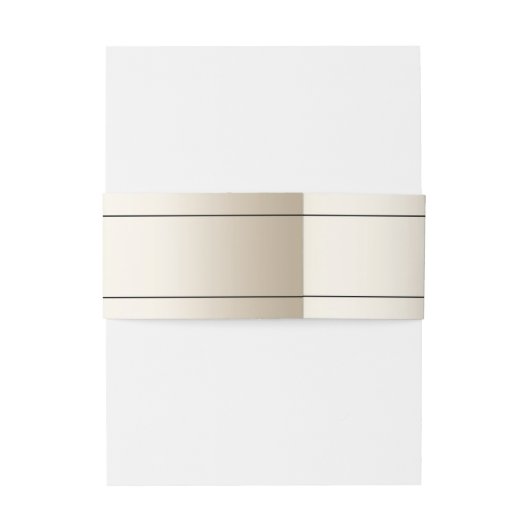 Champagne Zwart Formeel Elegant Script Bruiloft Uitnodigingen Wikkel (Achterkant Voorbeeld)