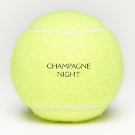 Champagneavond Tennisballen