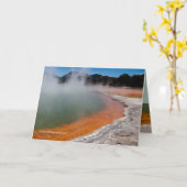 Champagnebaden Kaart (Gele Bloem)