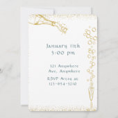 Champagnebellen Kaart (Achterkant)