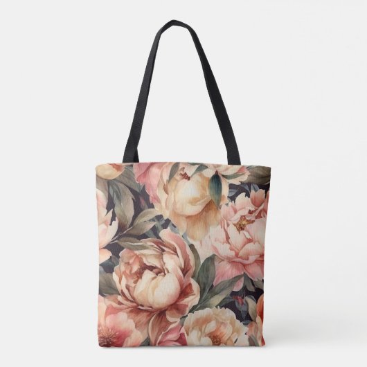 Champagnebloem Tote Bag (Achterkant)