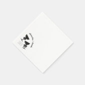 champagneboog servet (Hoek)