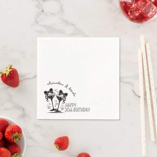 champagneboog servet (Insitu)