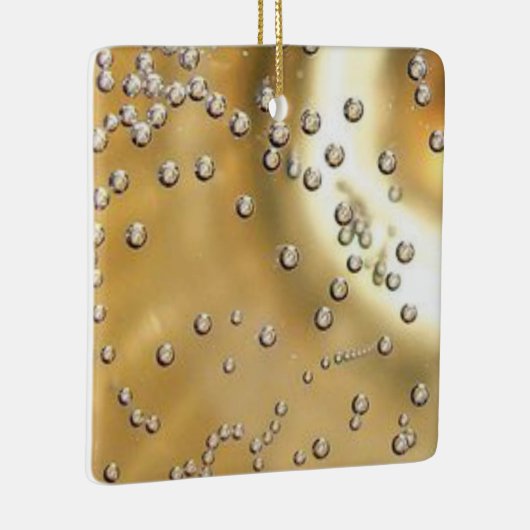 Champagnebubbels 2 keramisch ornament (Rechts)