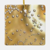 Champagnebubbels 2 keramisch ornament (Voorkant)