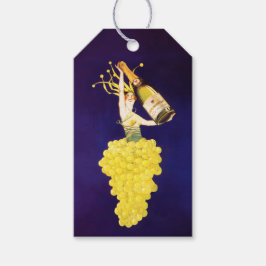 Champagnedruiven  cadeaulabel