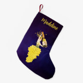 Champagnedruiven Kleine Kerstsok (Voorkant (Hangend))