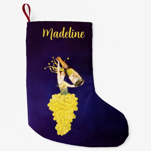 Champagnedruiven Kleine Kerstsok (Voorkant)