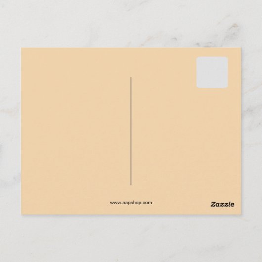 champagnefeest en verjaardag briefkaart (Achterkant)