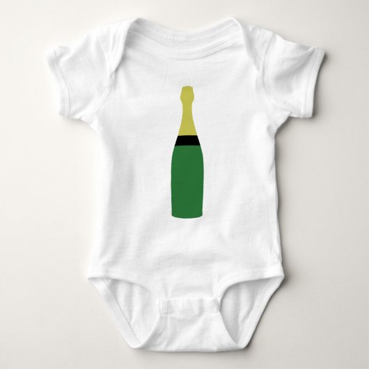 champagnefles romper (Voorkant)