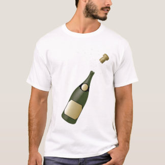 champagnefles t-shirt