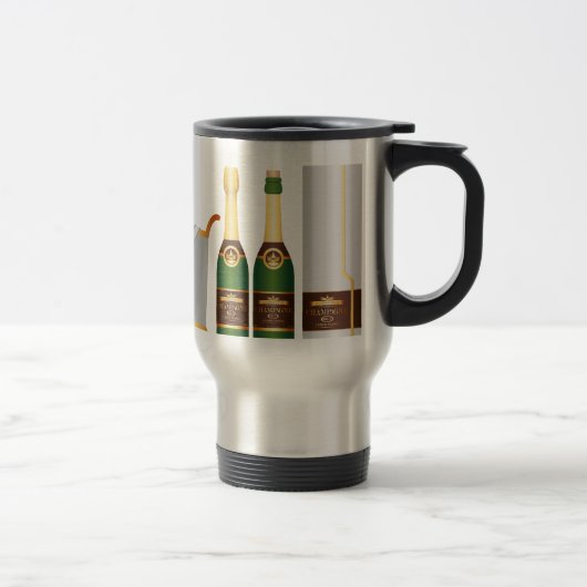 champagneflessen reisbeker (Rechts)