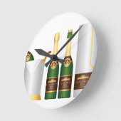 champagneflessen ronde klok (Hoek)