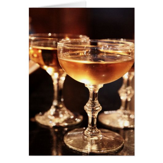 champagneglas gouden toast (Voorkant)