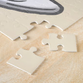 Champagneglas Legpuzzel (Zijkant)