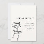 Champagneglas met Vrijgezellenfeest Kaart (Voorkant)