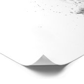 Champagneglas Poster (Hoek)