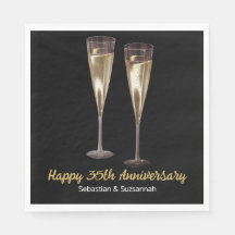 Champagneglazen Custom Wedding Jubileum Party