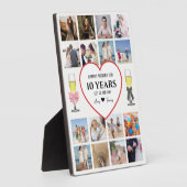 Champagneglazen Huwelijksjubileum Foto Fotoplaat (Zijkant)