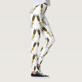 Champagneglazen met gouden bogen leggings (Rechts)