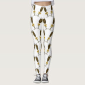 Champagneglazen met gouden bogen leggings (Voorkant)