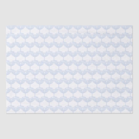 Champagneglazen Toren Nieuwjaarsfeest Verlovingsfe Tissuepapier (Voorkant)