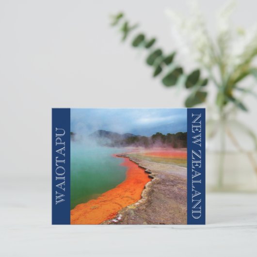 champagnepool briefkaart (Staand voorkant)