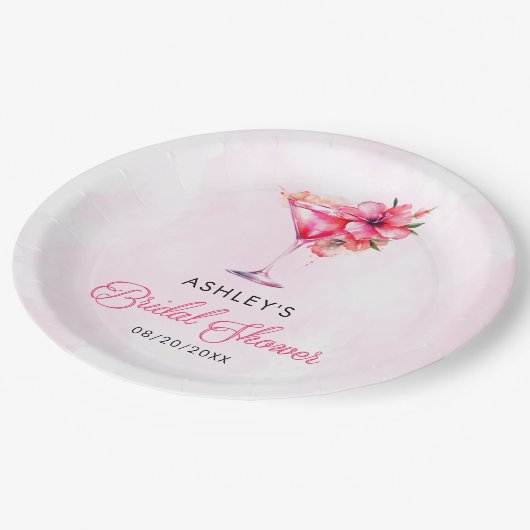 Champagnetraiteur Bruiloft Papieren Bordje (Gekanteld)