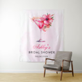 Champagnetrauze bruiloft wandkleed (In situ)