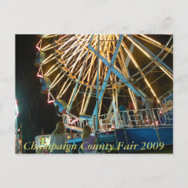 Champaign County Fair 2009 Briefkaart