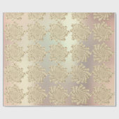 Champaign Gold Swarovski Crystals Spirale Infinity Cadeaupapier (Vlak)