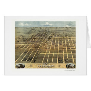 Champaign, IL Panoramic Map - 1869