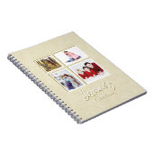 Champaign Joyoux Noel Fotoboek Notitieboek (Rechterzijde)