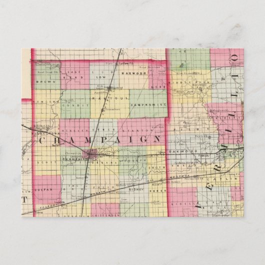Champaign, provincie Vermln Briefkaart (Voorkant)