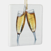 **CHAMPAIGN TOAST** CHRISTMAS ORNAMENT (Rechts)