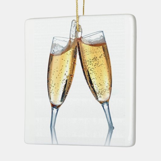 **CHAMPAIGN TOAST** CHRISTMAS ORNAMENT (Links)