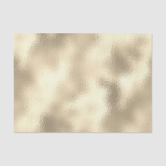 Champaigne Metallic Glas Bruids Glitter Goud Tissuepapier (Voorkant)