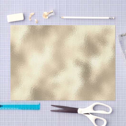 Champaigne Metallic Glas Bruids Glitter Goud Tissuepapier (Craft)