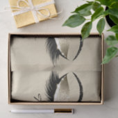 Champaigne Sepia BridalGold Glitter Dank je ogen Tissuepapier (Geschenk)