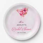 Champange-Vrijgezellenfeest Papieren Bordje (Voorkant)