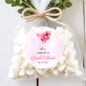 Champange-Vrijgezellenfeest Ronde Sticker