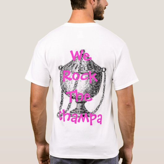 champas t shirt (Achterkant)