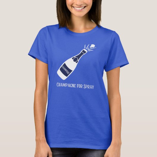 CHAMPERE CHAMPAGNE VOOR SPRAY - Emily in Parijs T-shirt (Voorkant)