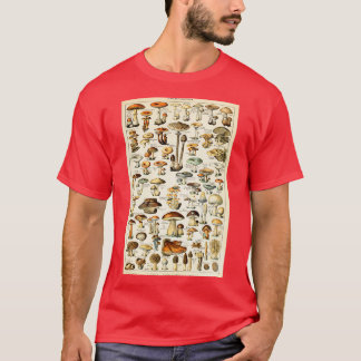 Champignon I Franse paddenstoelenkaart van Adobe T-shirt