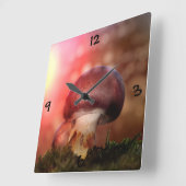 Champignon Vierkante Klok (Hoek)